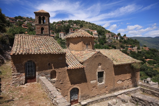 traditional greek village